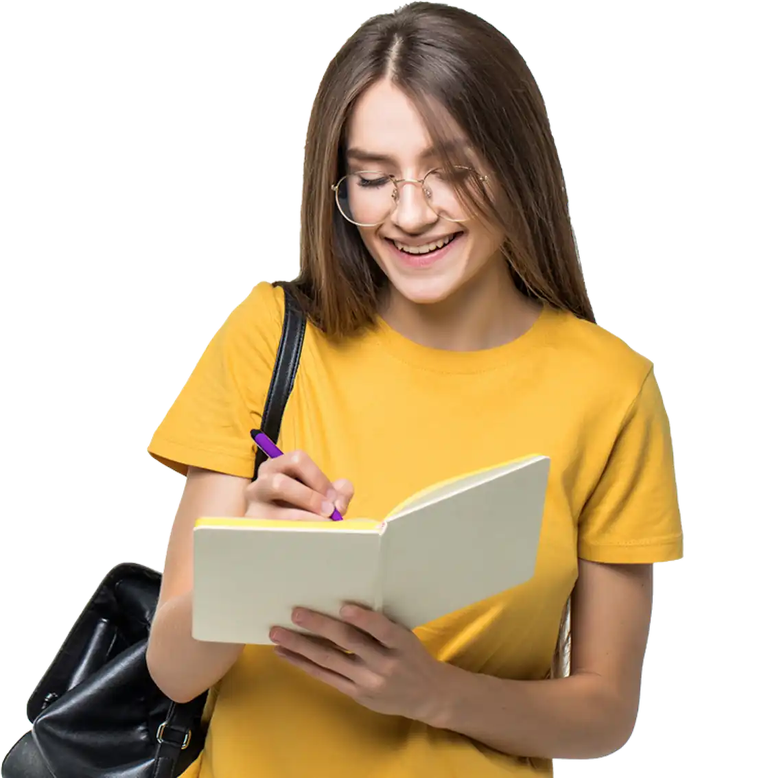 Student studying with AI assistance